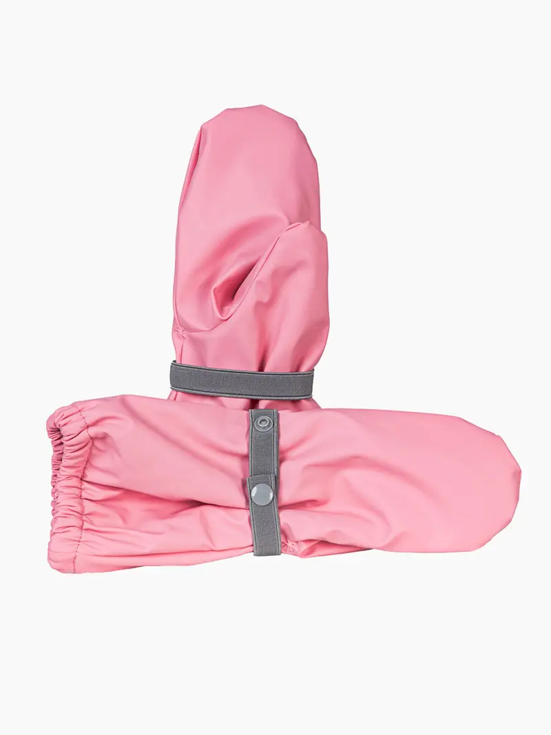 Barnas regnvott fleecefôr Rosa