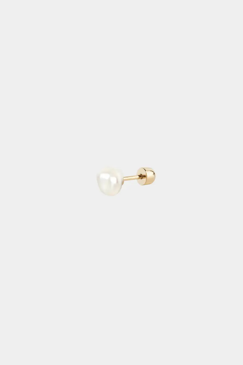 Baroque Helix Stud Gold