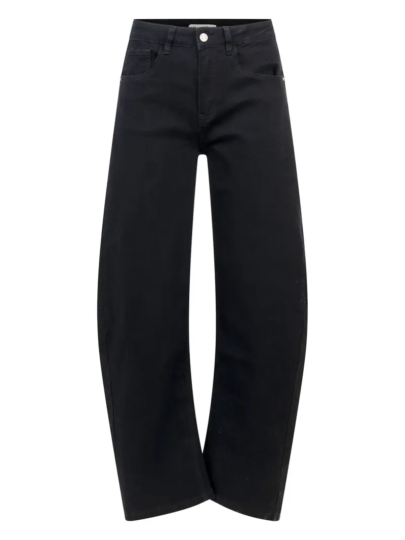 Barrel jeans Black