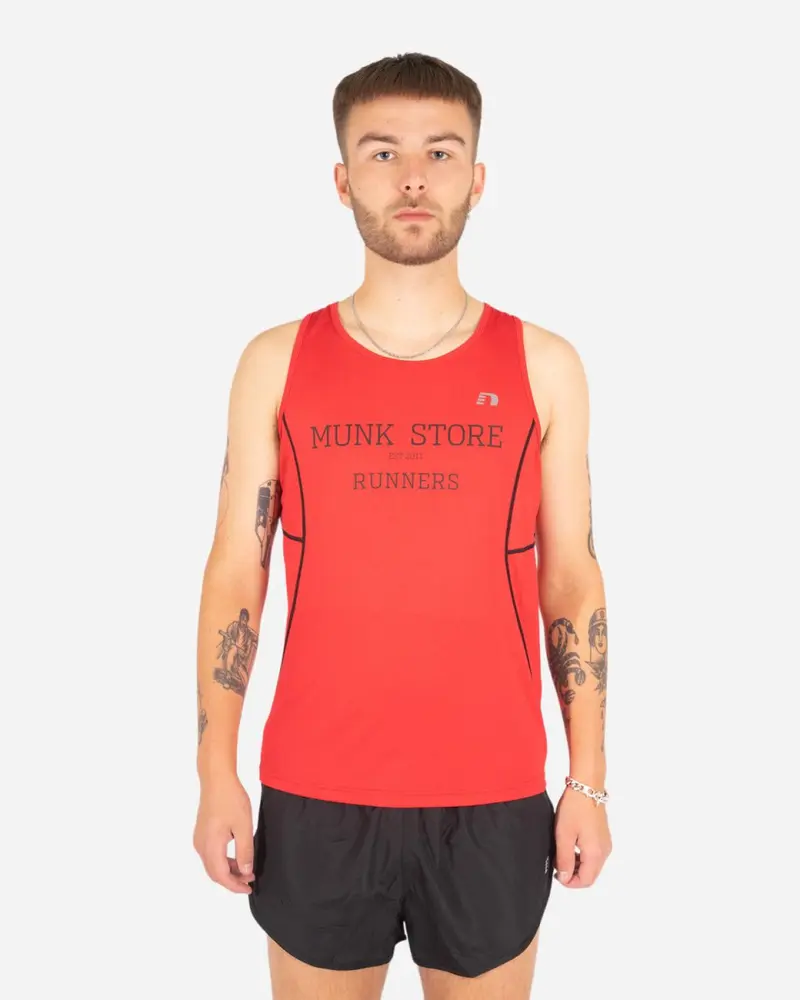 Base Coolskin Singlet - Red