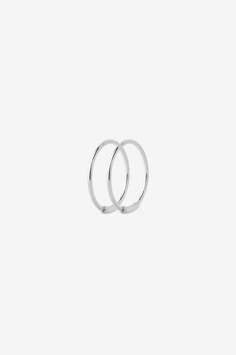 Basic Hoop 12 Silver