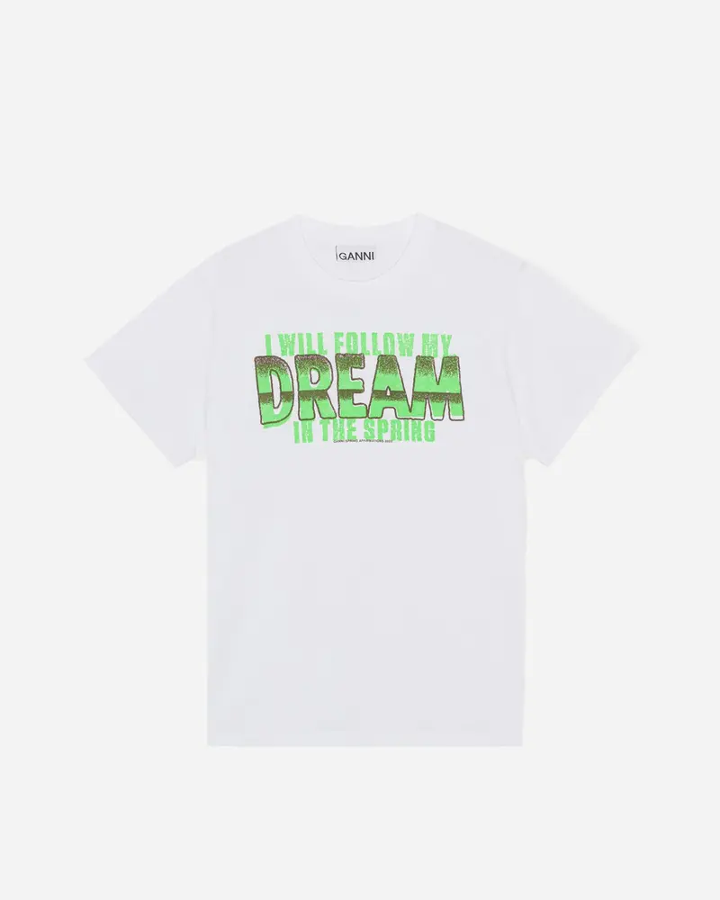 Basic Jersey Dream Relaxed T-shirt - Bright White
