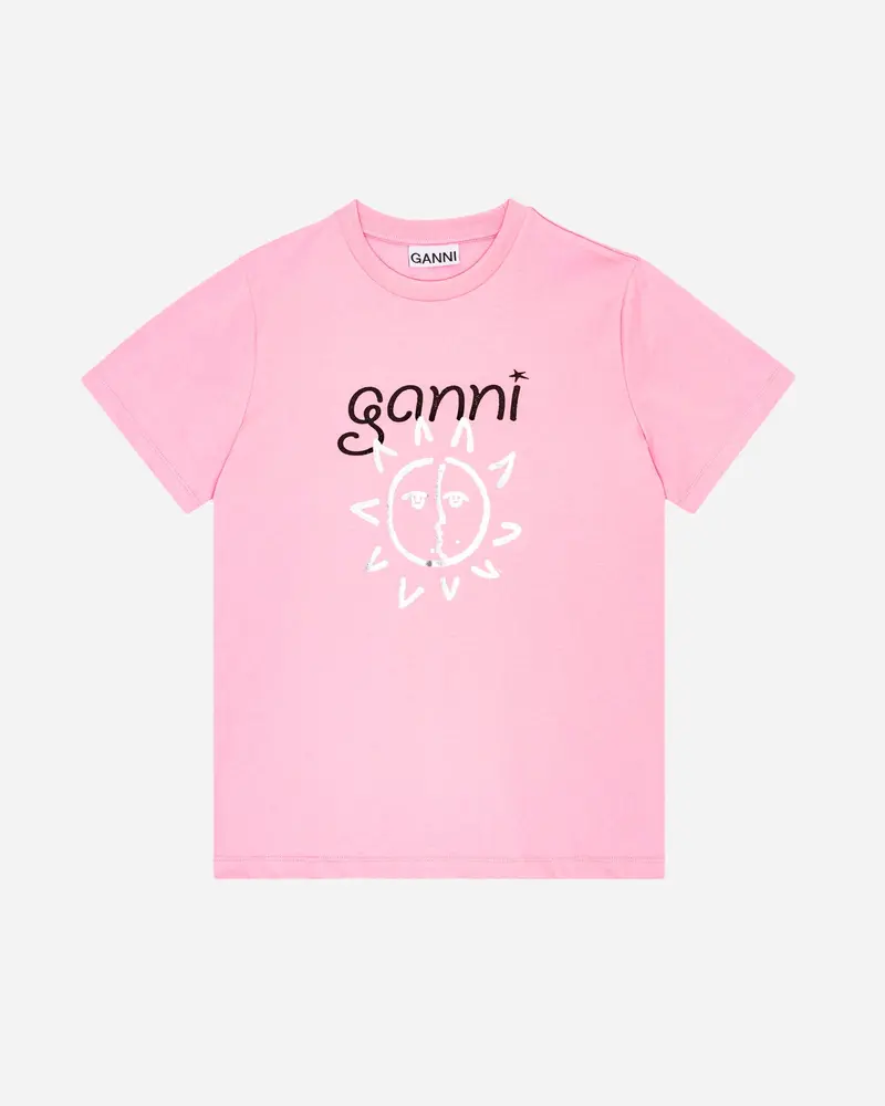Basic Jersey Sun Relaxed T-shirt - Lilac Sachet