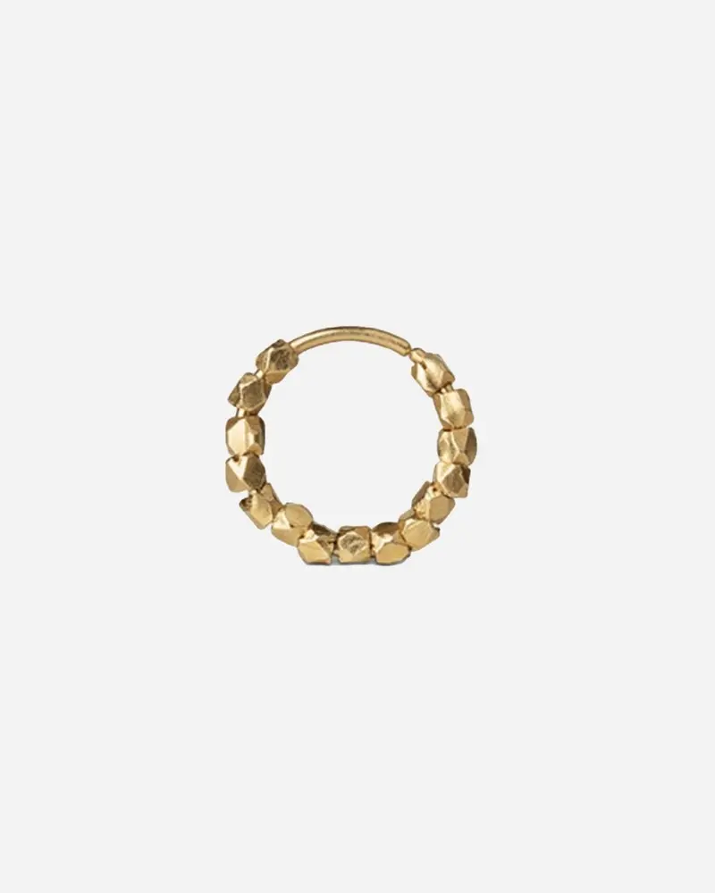 Bead Twist Earring - Gold