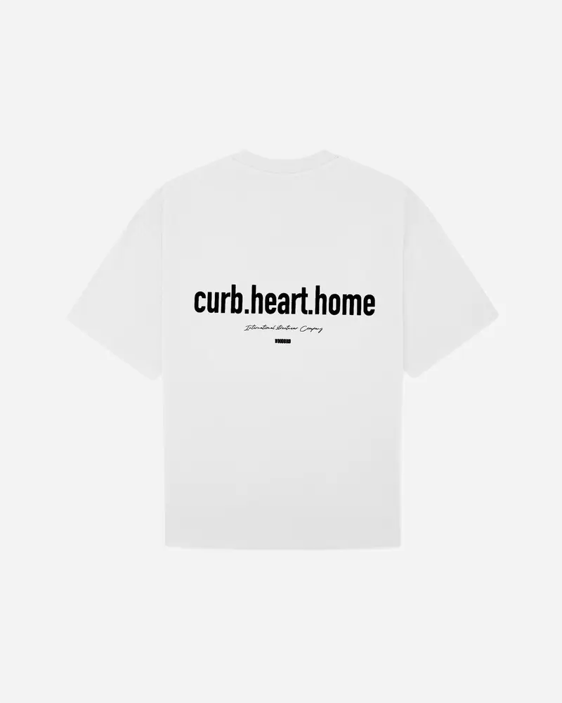 Beam Solid Home Tee - White