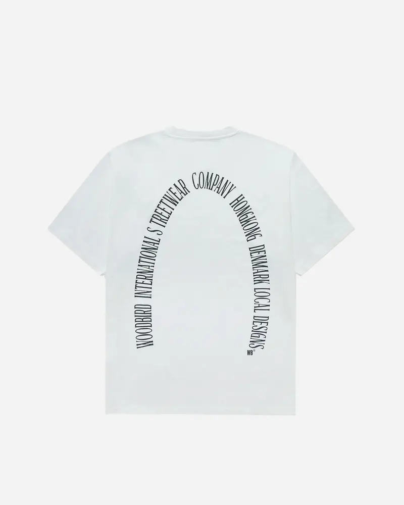 Beam Street Tee - White