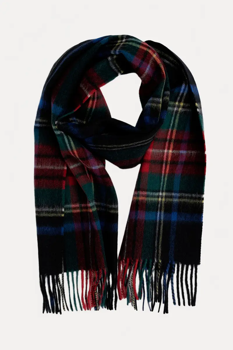 Beaumont Check Wool Scarf