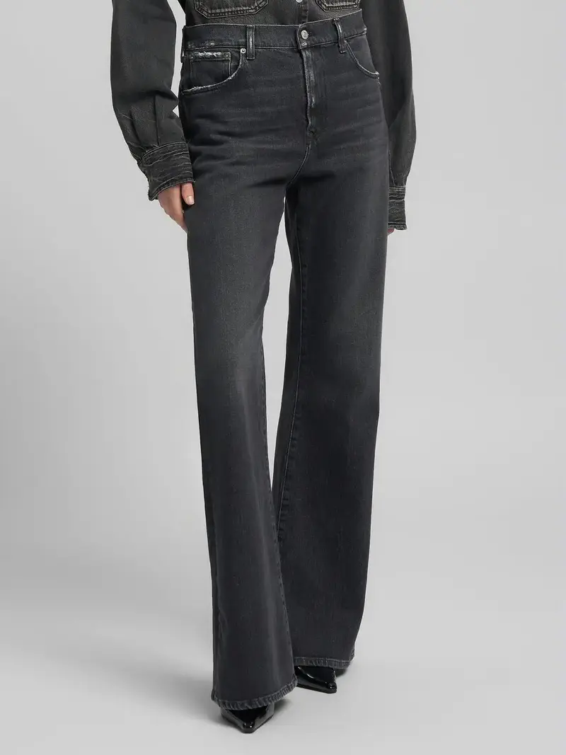 Becka Mid Waist Flare