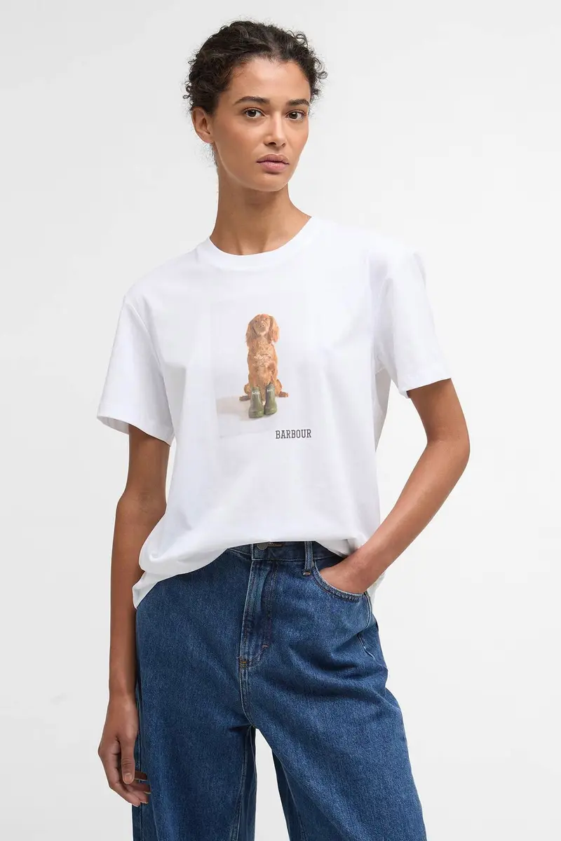 Bedale Graphic T-Shirt White