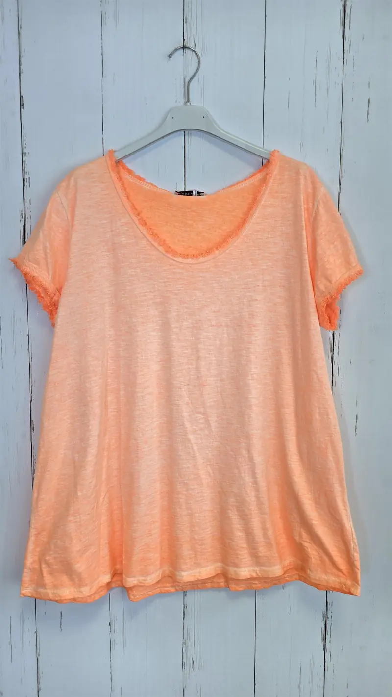 Bella basic T-skjorte orange