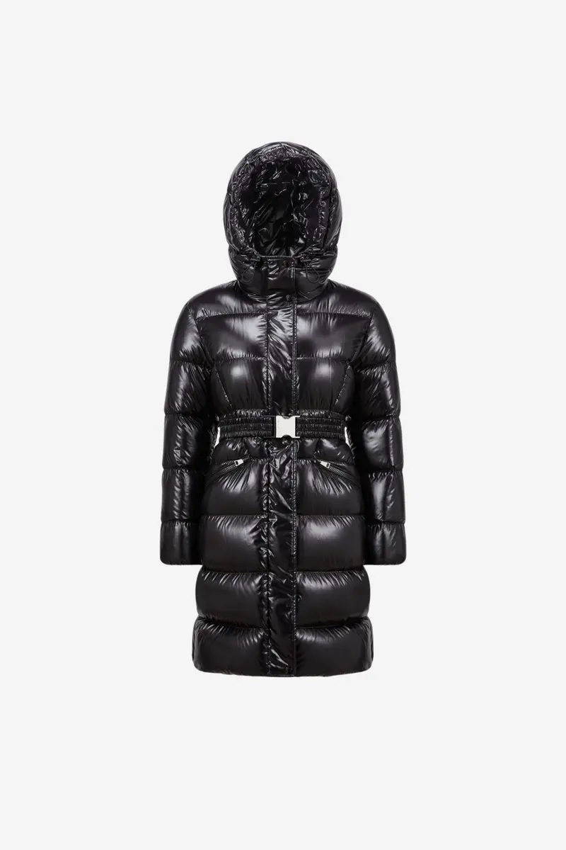 Bellevue Long Down Jacket Black