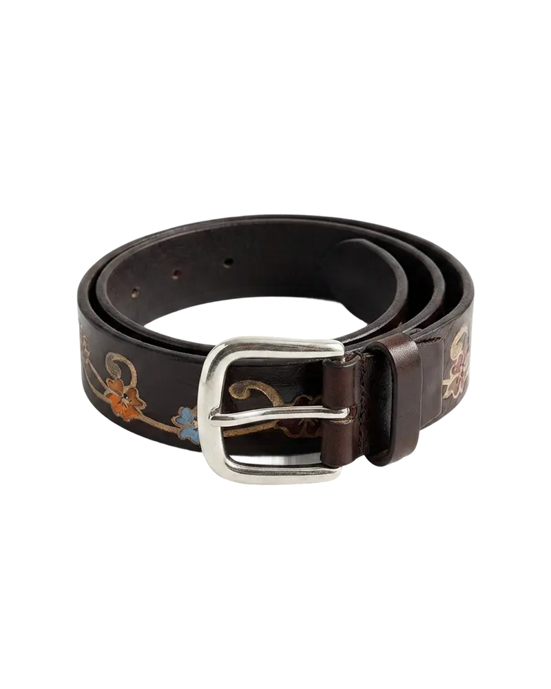 Belt with Flower Details