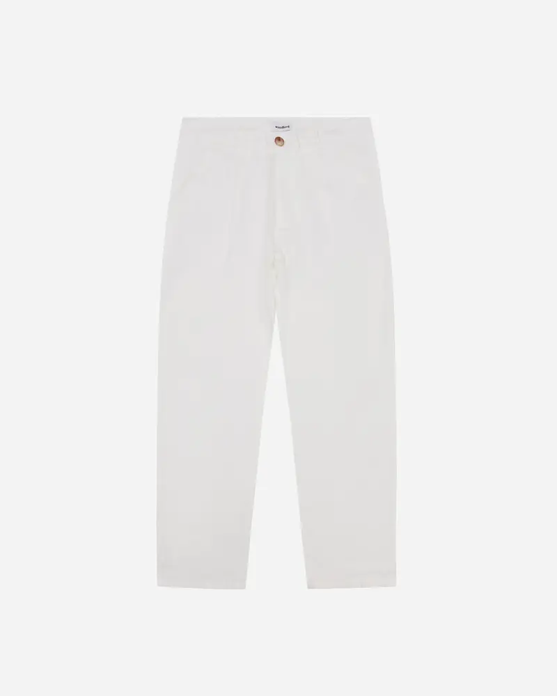 Ben Linen Pants - Off White