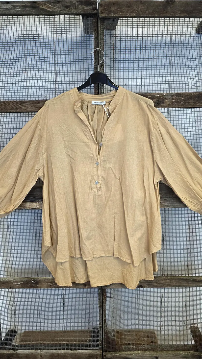 Benedikte bluse camel