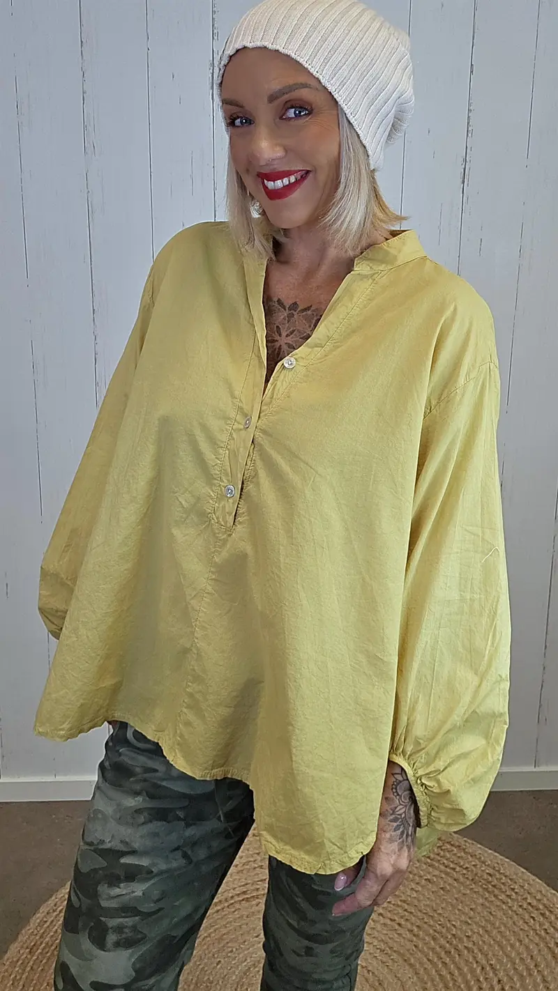 Benedikte bluse gul