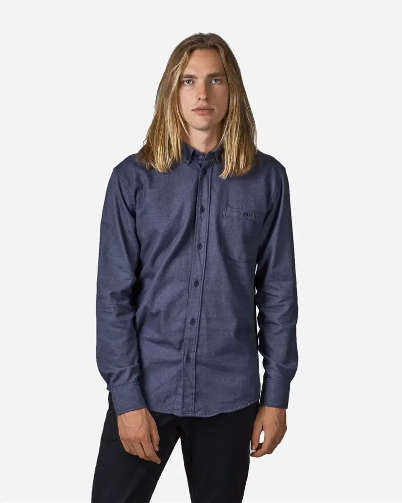 Benjamin Lumber Shirt - Navy