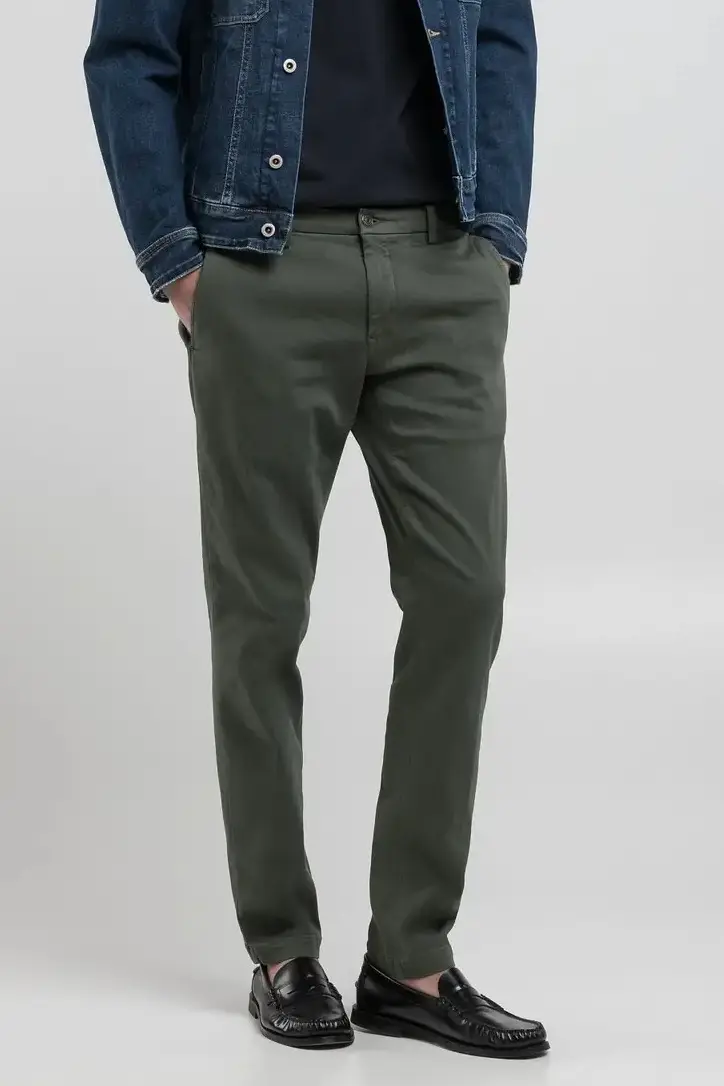 Benni Hyperflex Chino Jeans Military Green