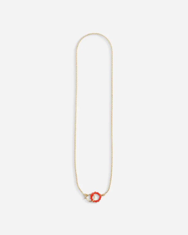 Bermuda Coral Necklace - Gold