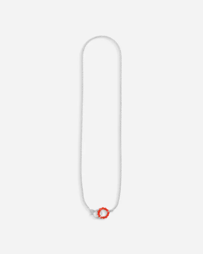 Bermuda Coral Necklace - Silver