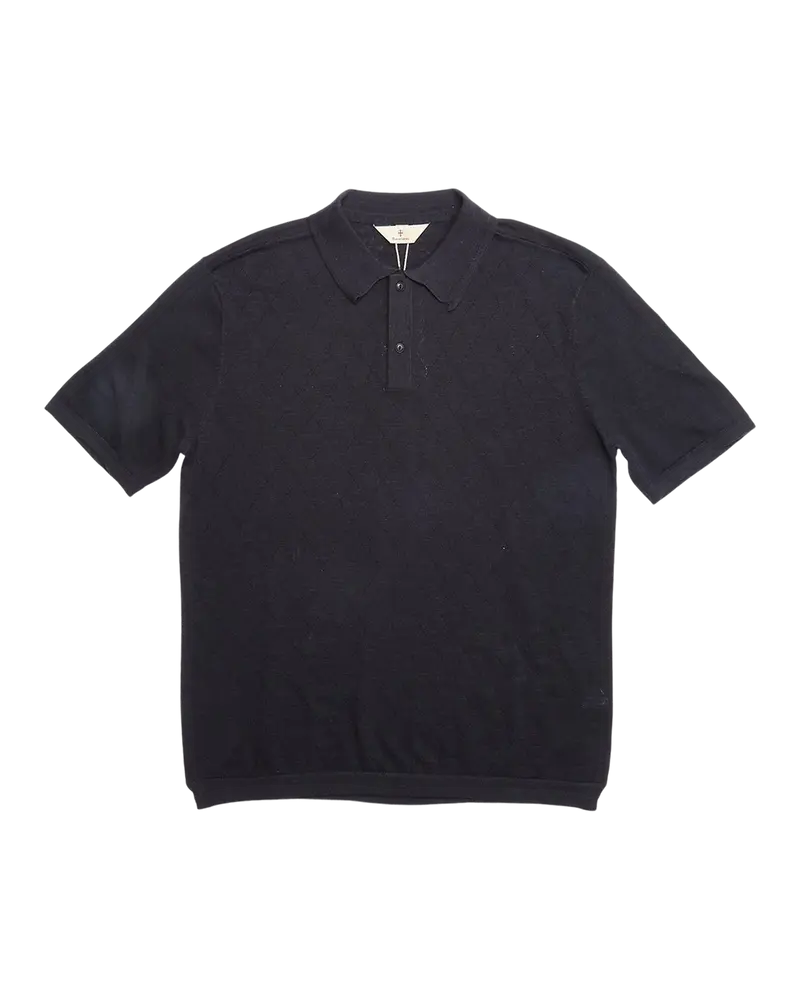 BGWally Diamond Polo – Dark Navy
