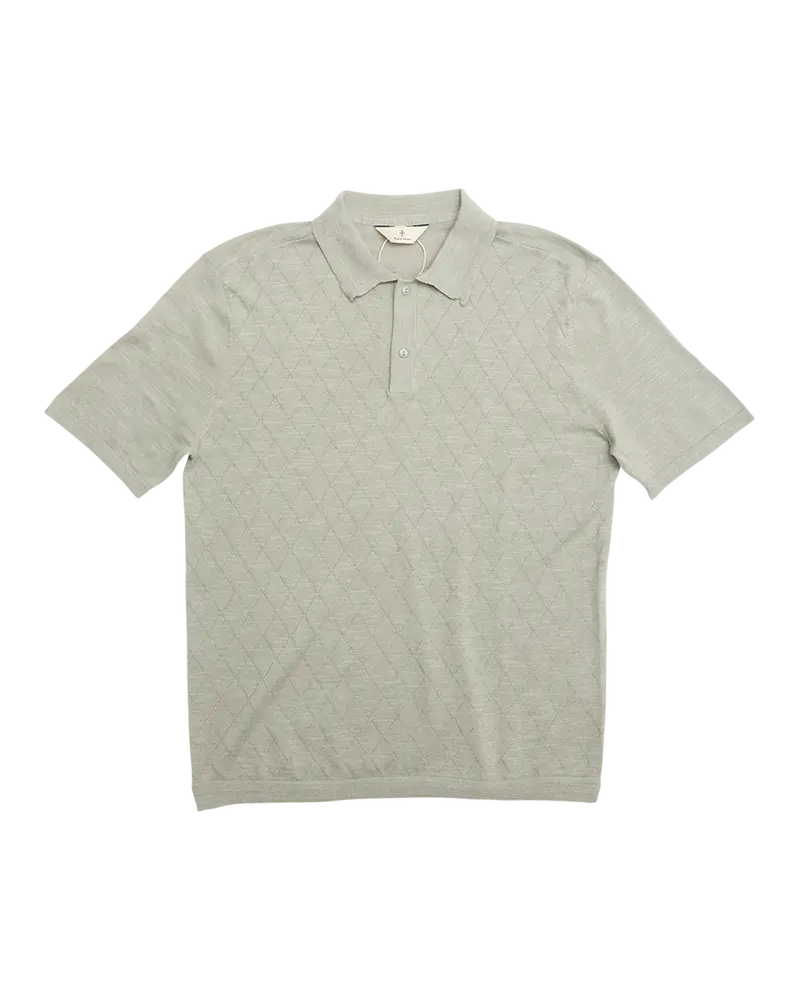 BGWally Diamond Polo – Shadow Green
