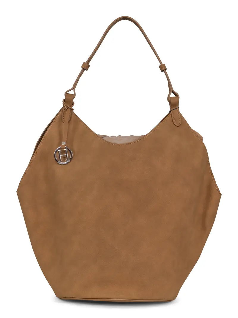 Big leather bag Sand
