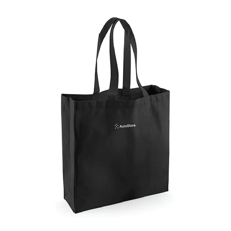 Big Shopper Tote Bag | Black