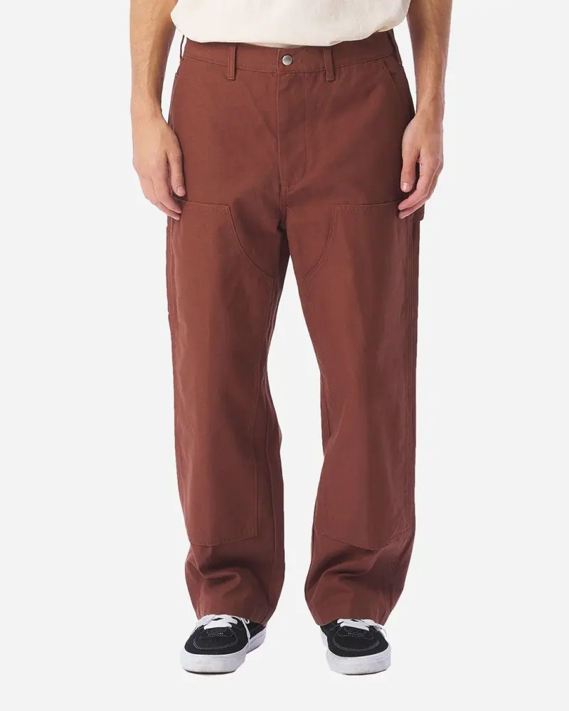 Big Timer Twill Dbl Knee Pant - Sepia