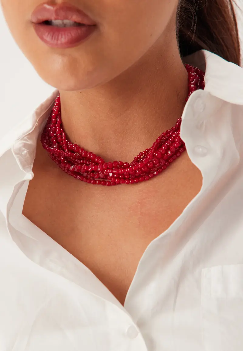 Biot Necklace Red