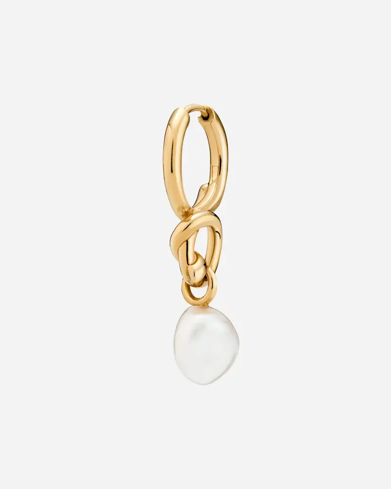 Birds Nest Earring - Gold