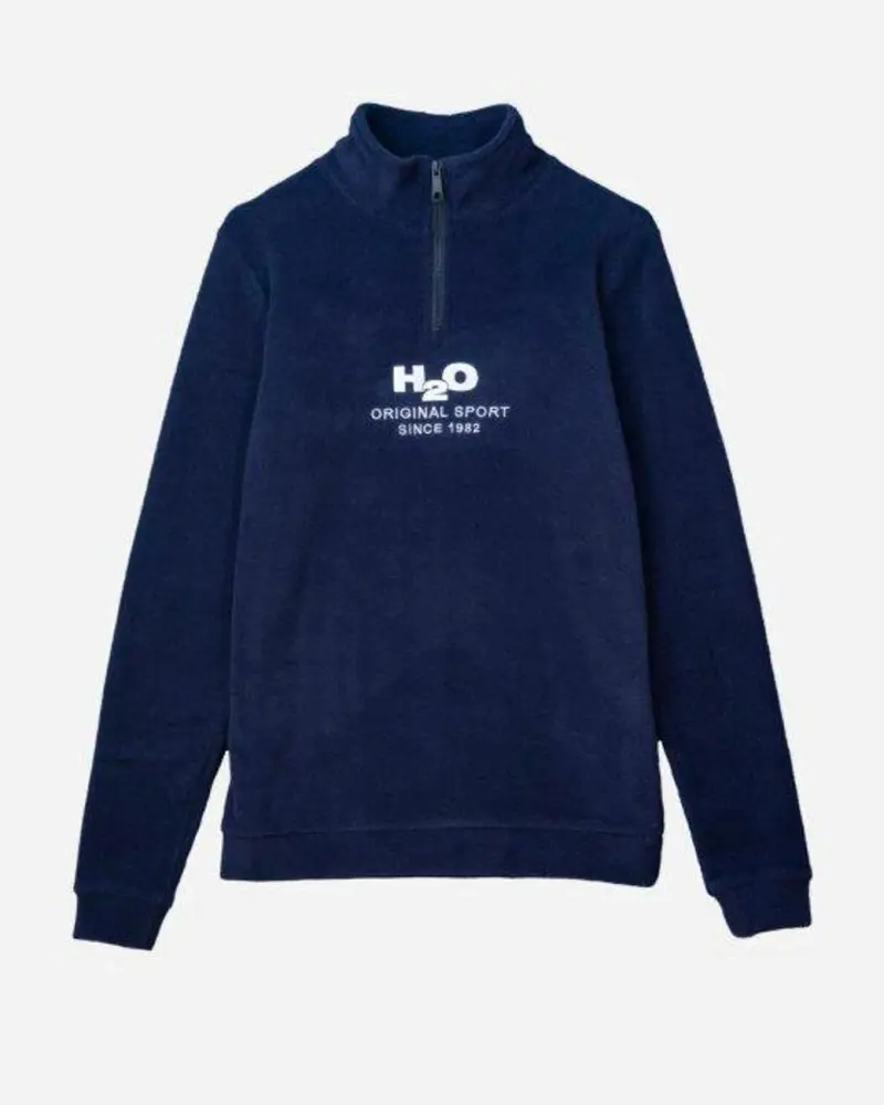 Blåvand Fleece Half Zip -  Navy