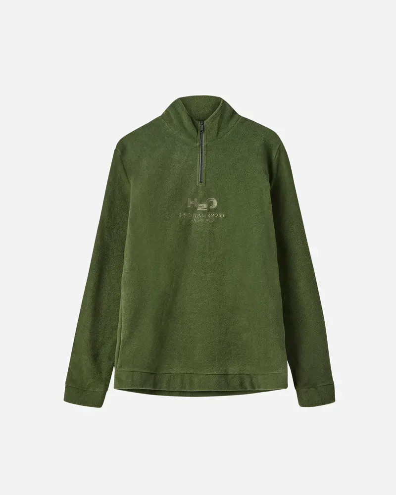 Blåvand II Fleece Half Zip - Army
