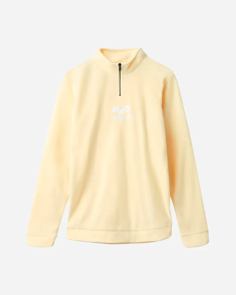 Blåvand II Fleece Half Zip - Pale Banana