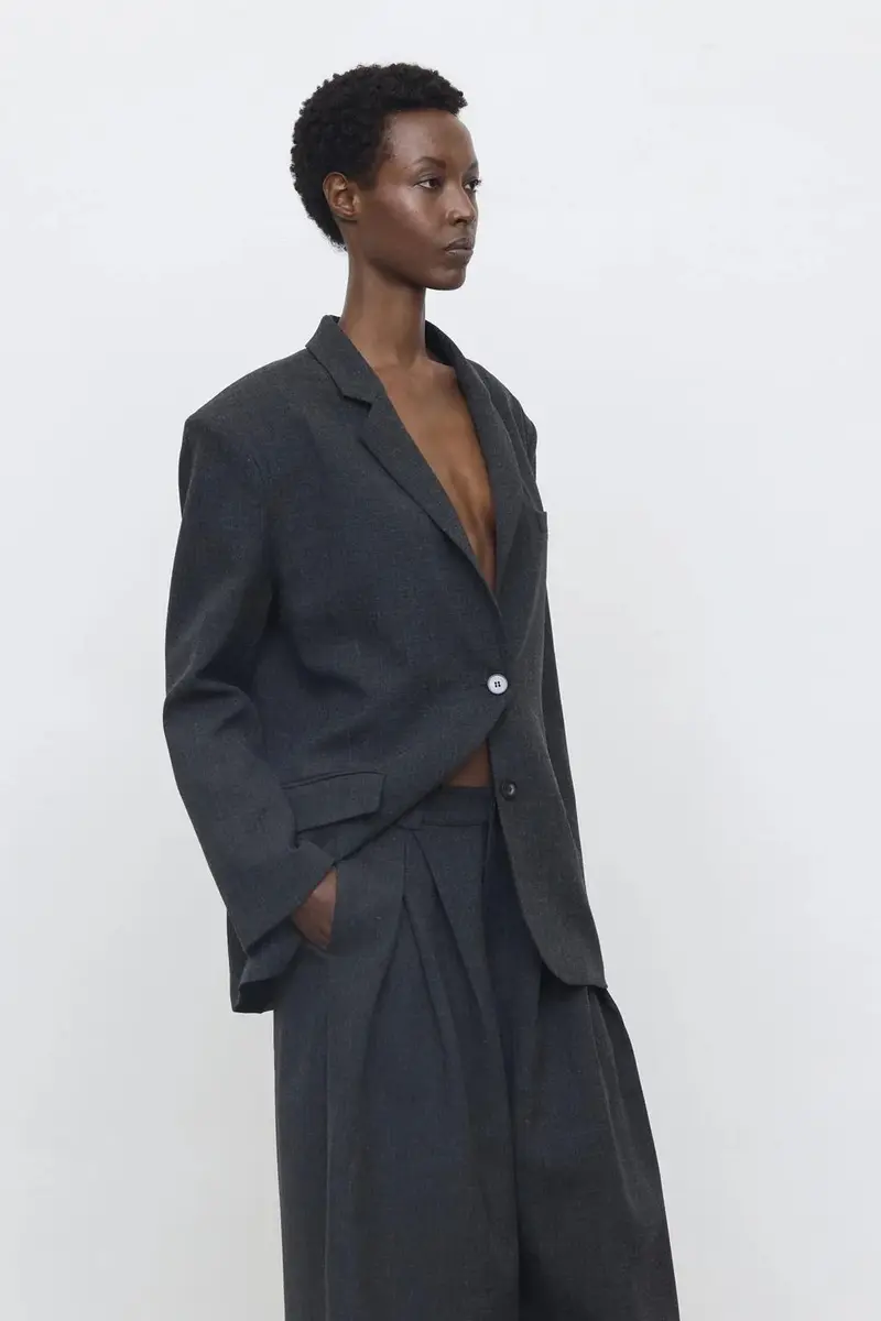 Blazer Grigio Scuro