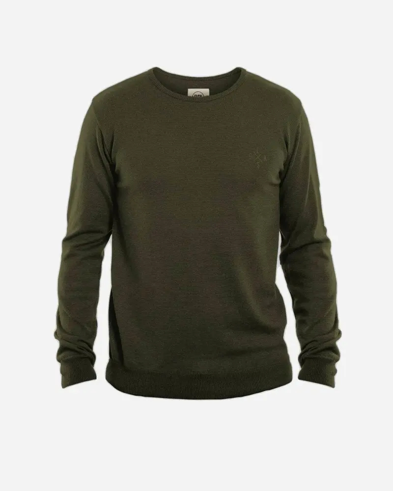 Blegsø Men's Knit - Army Green