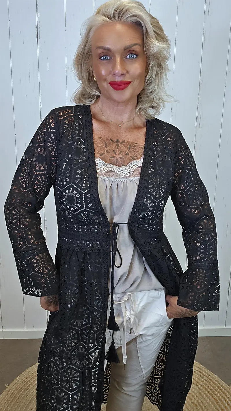 Blondejakke svart