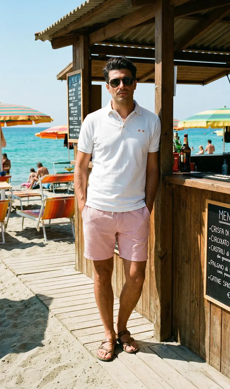 Bobby Stripe Shorts