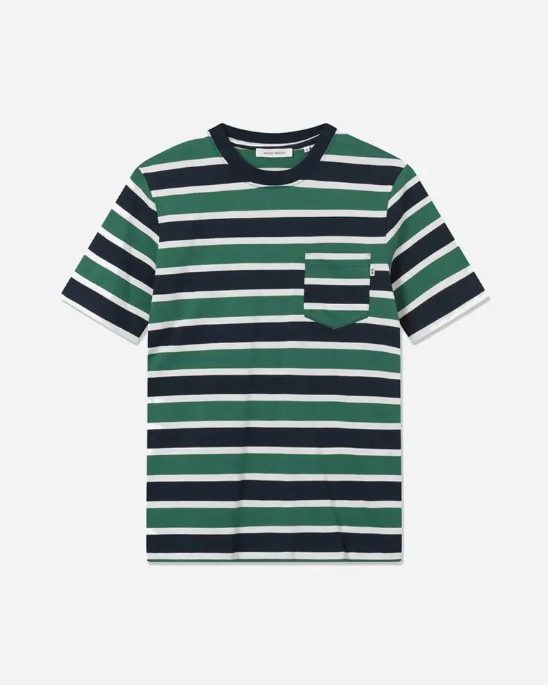 Bobby Striped T-shirt - Navy/Green
