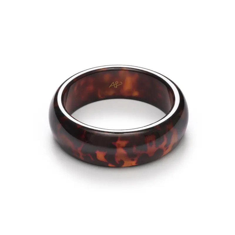 Bold Beautiful Bangle Golden Tortoise