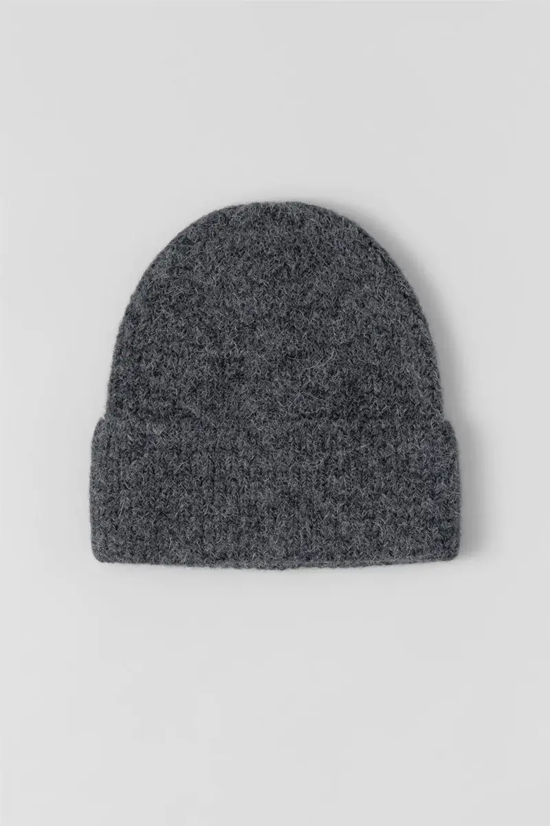 Bordeaux Alpaca Charcoal Gray