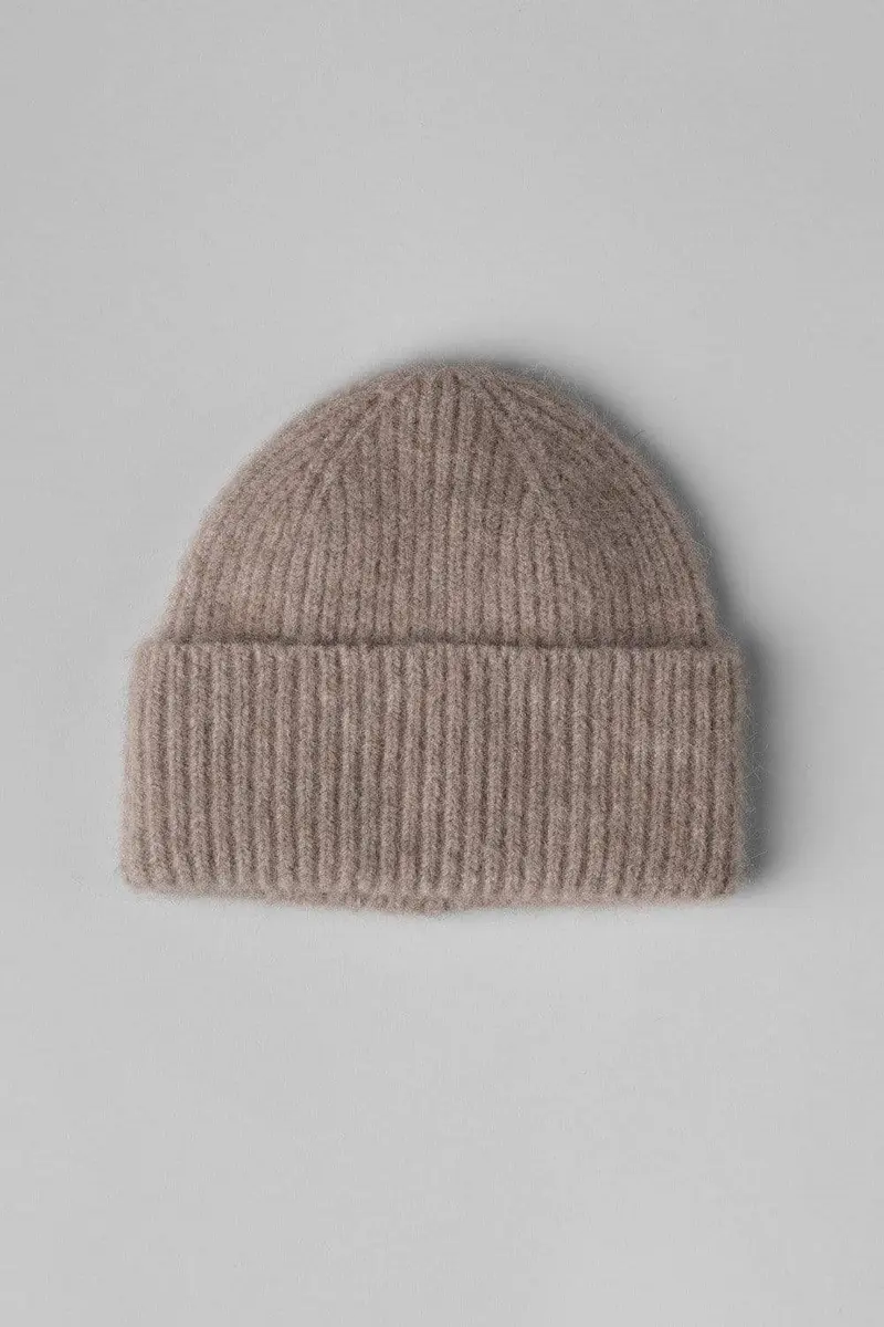 Bordeaux Alpaca Oatmeal Melange