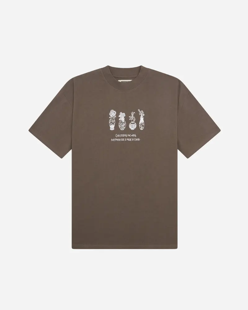 Bose Vase Tee - Brown