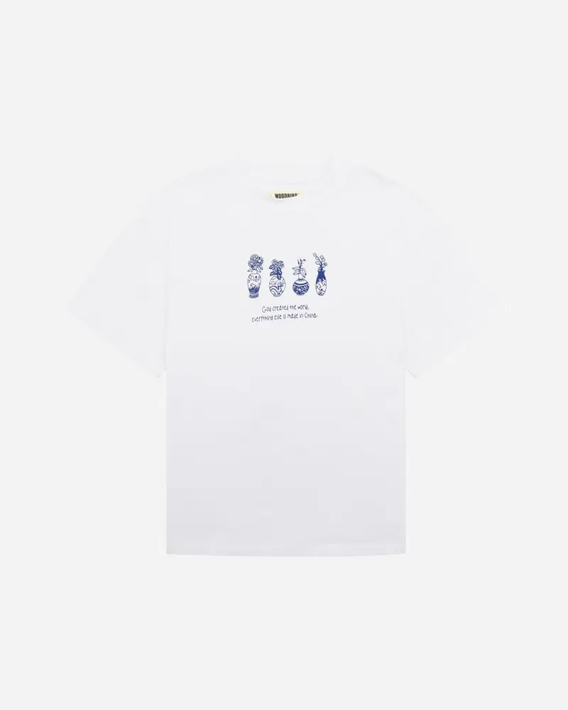 Bose Vase Tee - White