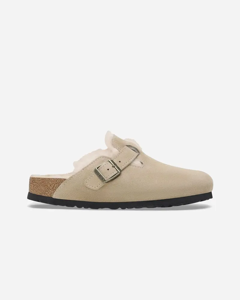 Boston Shearling Suede Leather/Fur Narrow