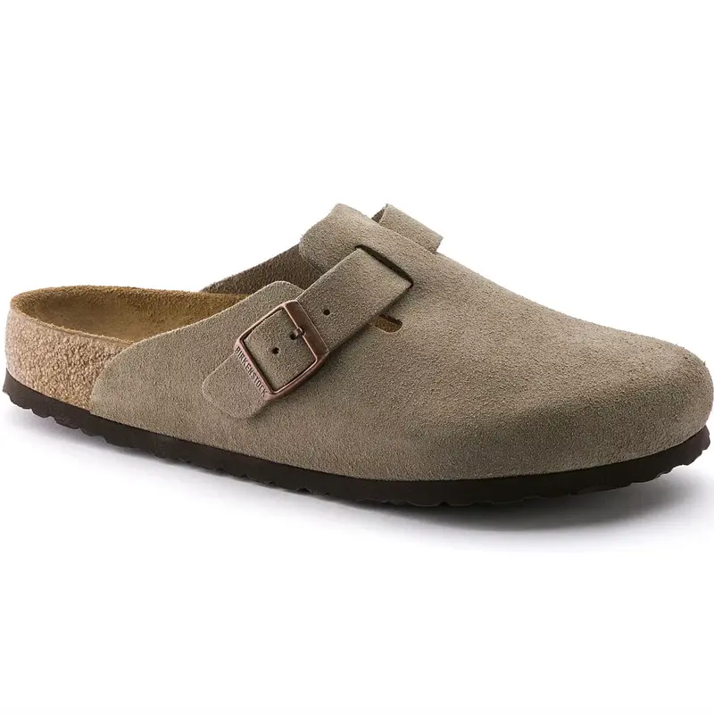 Boston Soft Footbed Herre Taupe