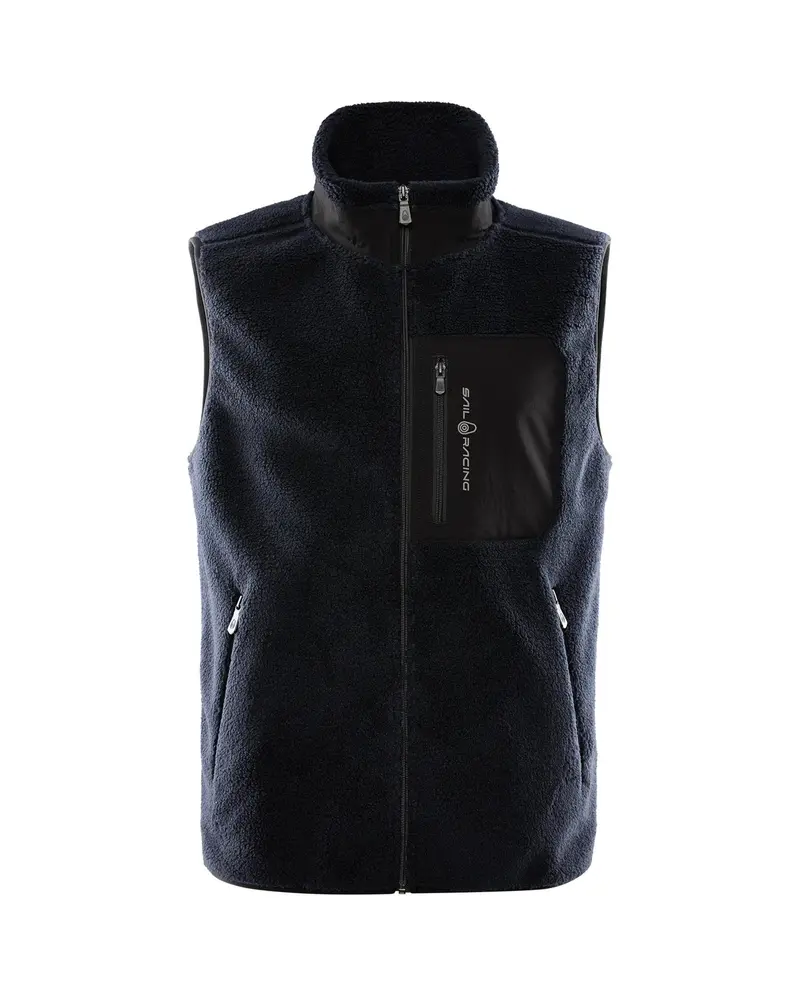 Bowman Pile Vest - Dark Navy