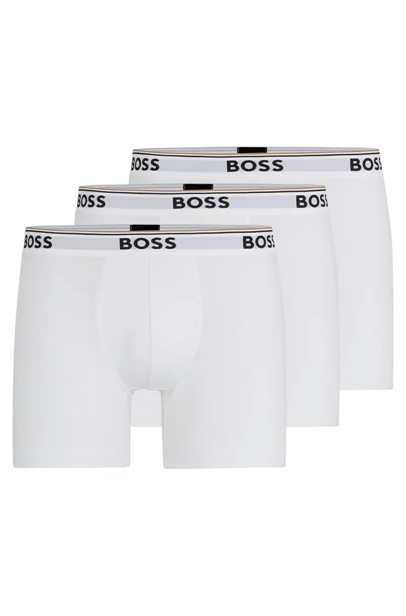 Boxer Brief 3 pk Power White