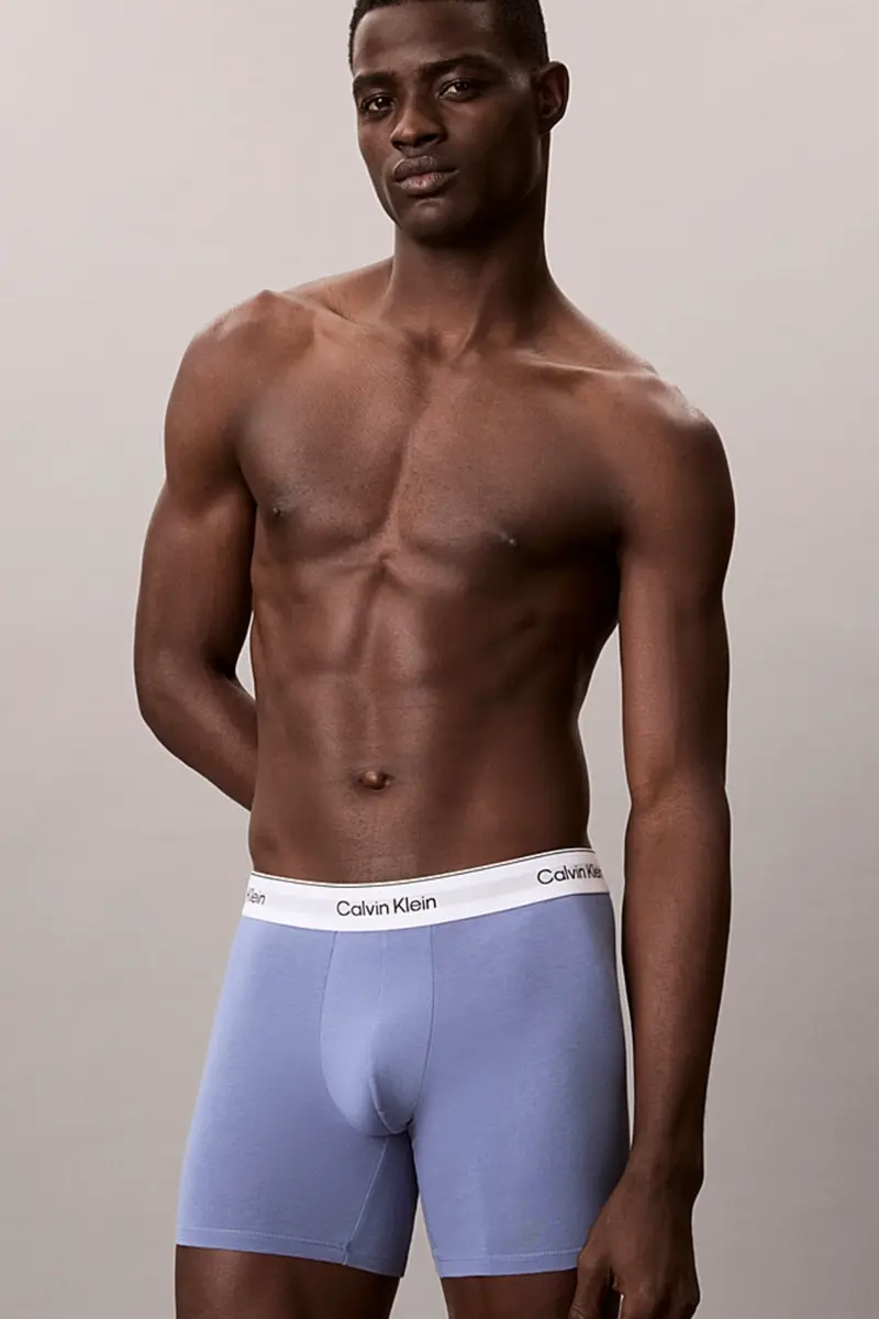 Boxer Brief 3 pk White/Blue Tulip/Turbulence