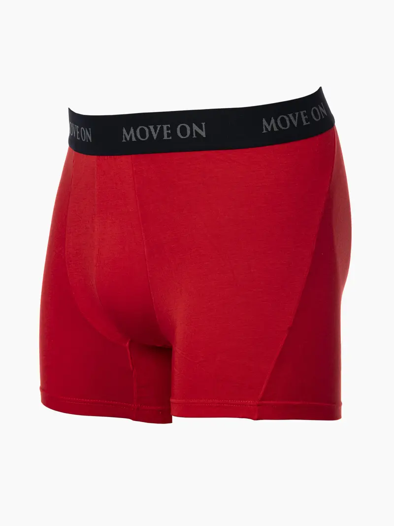 Boxershorts bambus herre Pop Red
