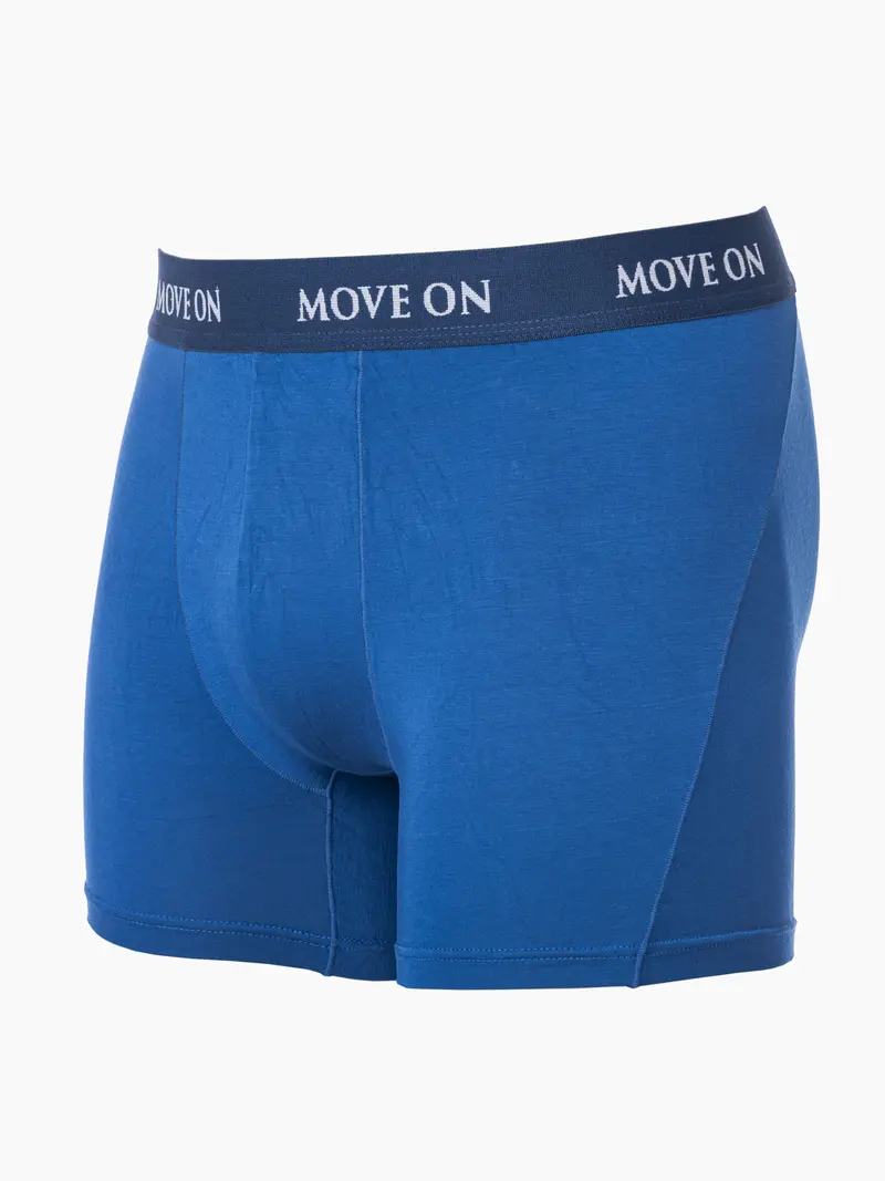 Boxershorts bambus herre Sea Blue